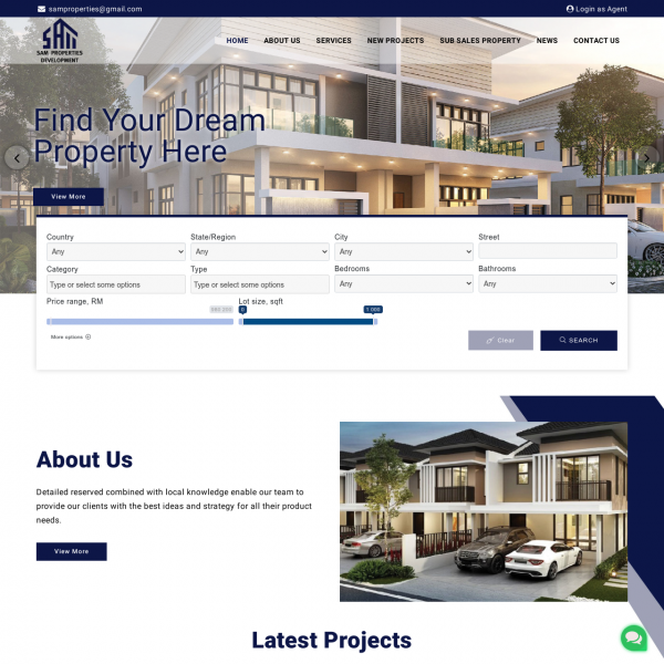Sam Properties Development